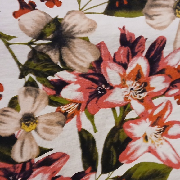 Jules & Leopold Floral Pull-On Bermuda Shorts - Size XL - Picture 2 of 7